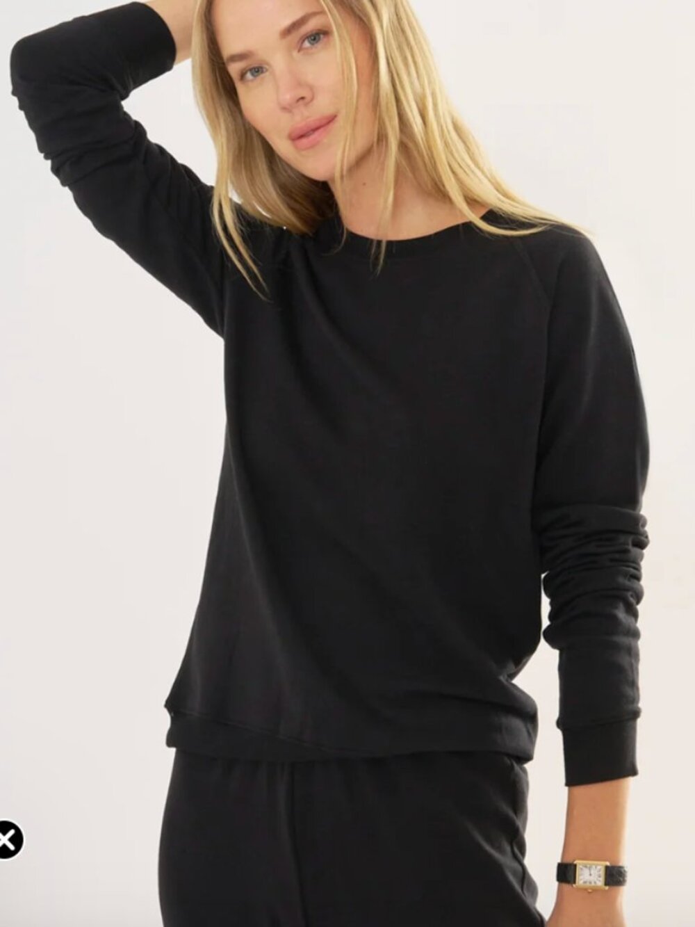 Maison Wheat collection Nashville gray crew sweatshirt XS classic